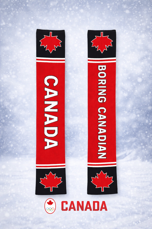 Team Canada Knit Scarf